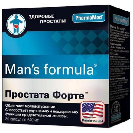 МЕН-С ФОРМУЛА ПРОСТАТА ФОРТЕ капс. №30