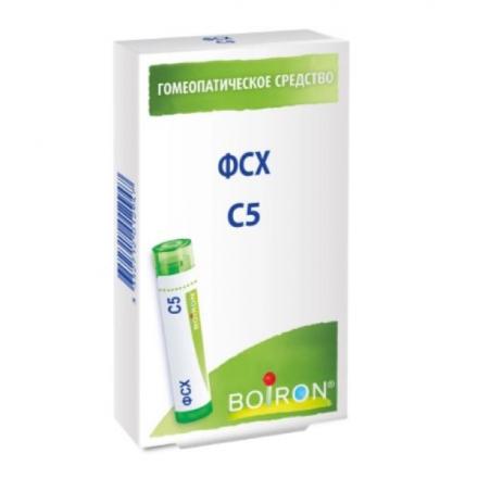 ФСХ С5 гранулы гомеопатич. 4 гр