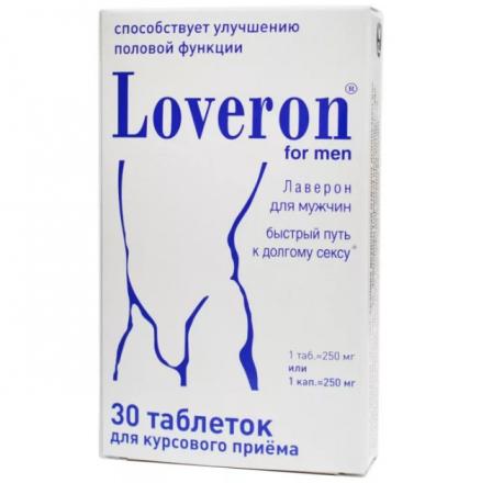 ЛАВЕРОН ДЛЯ МУЖЧИН табл. 250 мг №30