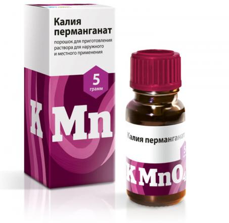 КАЛИЯ ПЕРМАНГАНАТ РЕНЕВАЛ пор. наруж. 5 гр