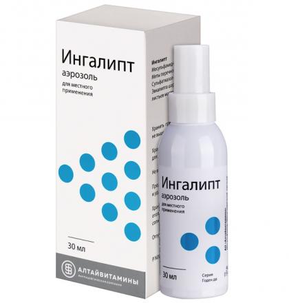 ИНГАЛИПТ АЛТАЙВИТАМИНЫ аэр. д/местн. примен. 30 мл