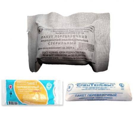 ПАКЕТ ПЕРЕВЯЗОЧНЫЙ 1 подушечка и эласт. бинт