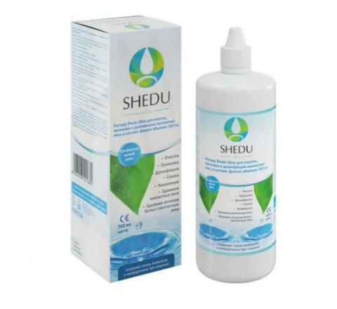 РАСТВОР ДЛЯ ЛИНЗ SHEDU ULTRA 360 мл + контейнер