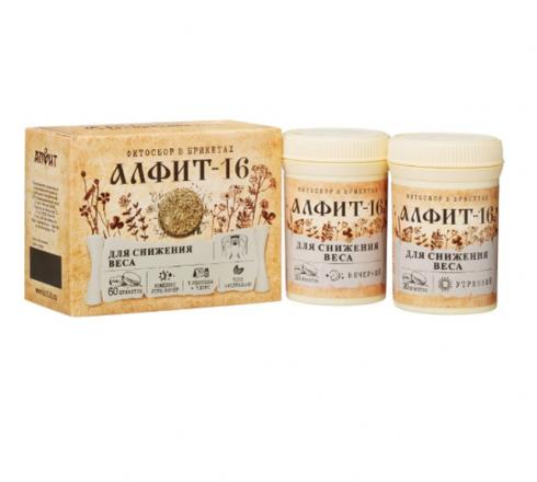 АЛФИТ-16 ФИТОСБОР СНИЖЕНИЕ ВЕСА ф/п 2 гр №60