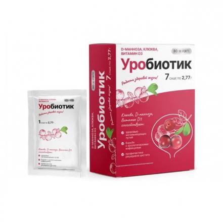 BIOFORTE УРОБИОТИК пор д/приг.р-ра внутрь саше №7