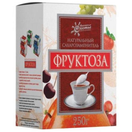 ЗАМЕНИТЕЛЬ САХАРА ПОРОШОК ФРУКТОЗА коробка 250 гр