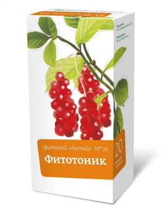 ФИТОЧАЙ АЛТАЙ №16 фитотоник ф/п №20