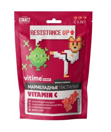VITIME GUMMY ВИТАМИН С пастилки клубника №30