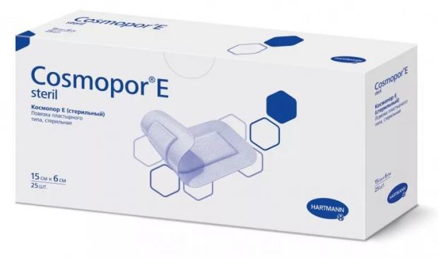 ПОВЯЗКА САМОКЛЕЮЩАЯСЯ СТЕРИЛЬНАЯ ХАРТМАНН COSMOPOR E 6см х 15см №25