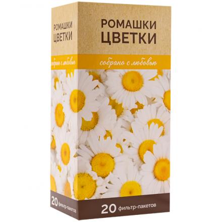ФИТОЧАЙ РОМАШКИ ЦВЕТКИ ТМ ф/п №20
