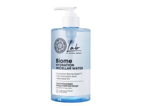 НАТУРА СИБЕРИКА LAB BIOME ВОДА МИЦЕЛЛЯРНАЯ 450 мл для всех типов кожи