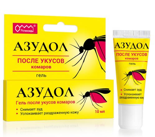 АЗУДОЛ ГЕЛЬ ПОСЛЕ УКУСА КОМАРОВ 8 мл