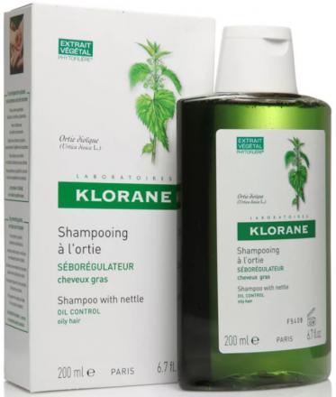 КЛОРАН (KLORANE) КРАПИВА ШАМПУНЬ 400 мл для жирных волос