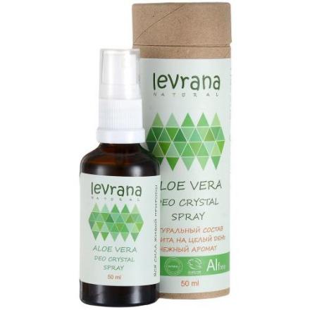 LEVRANA ДЕЗОДОРАНТ АЭРОЗОЛЬНЫЙ 50 мл алоэ вера