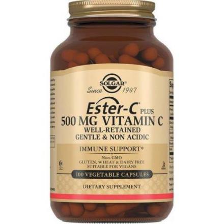 СОЛГАР ЭСТЕР-С ПЛЮС ВИТАМИН С капс. №100