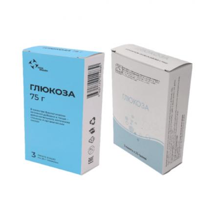 ГЛЮКОЗА БАД пор. внутр. пак. 25 гр №3