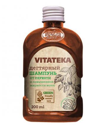ВИТАТЕКА С ДЕГТЕМ ШАМПУНЬ 200 мл от перхоти