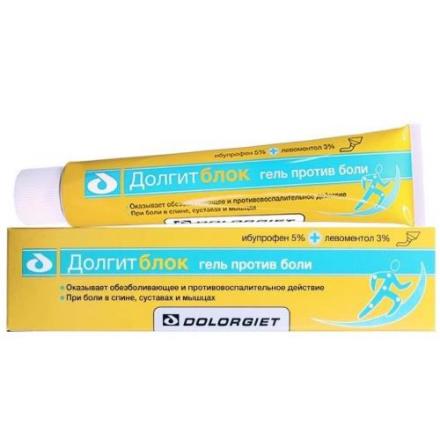 ДОЛГИТБЛОК гель туба 50 гр