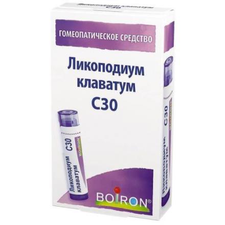 ЛИКОПОДИУМ КЛАВАТУМ С30 гранулы гомеопатич. 4 гр