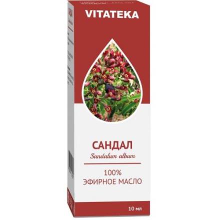 МАСЛО ЭФИРНОЕ САНДАЛ ВИТАТЕКА 10 мл