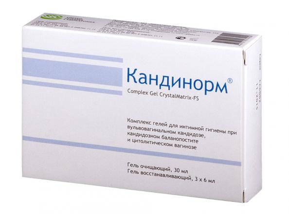 КАНДИНОРМ CRISTALMATRIX-FS гель интимн. восстанавливающ. набор