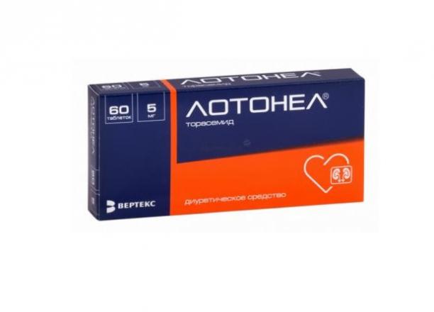 ЛОТОНЕЛ табл. 5 мг №60