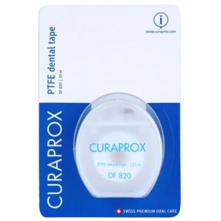 КУРАПРОКС ЗУБНАЯ НИТЬ 35 м тефлоновая с хлоргексидином