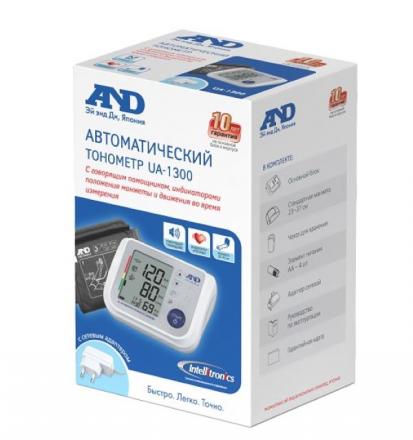 ЭЙ ЭНД ДИ (AND) ПРИБОР (ТОНОМЕТР) ИЗМ. АРТ. ДАВЛЕНИЯ АВТОМАТ ГОВОРЯЩИЙ UA-1300