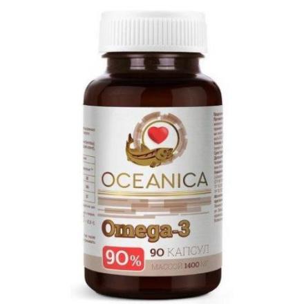 ОМЕГА-3 90% ОКЕАНИКА капс. 1400 мг №90