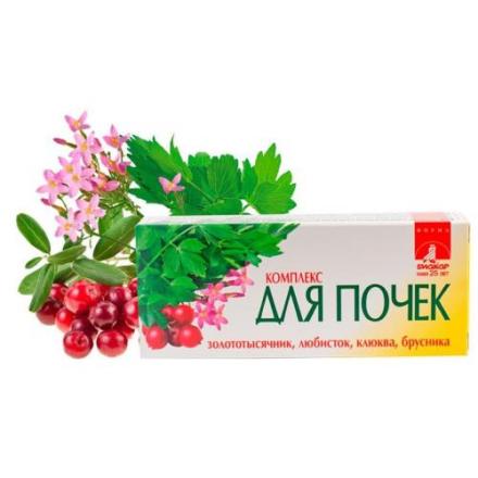 КОМПЛЕКС ДЛЯ ПОЧЕК БИОКОР драже №40