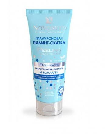 НОВОСВИТ ПИЛИНГ-СКАТКА ДЛЯ ЛИЦА 100 мл гиалурон