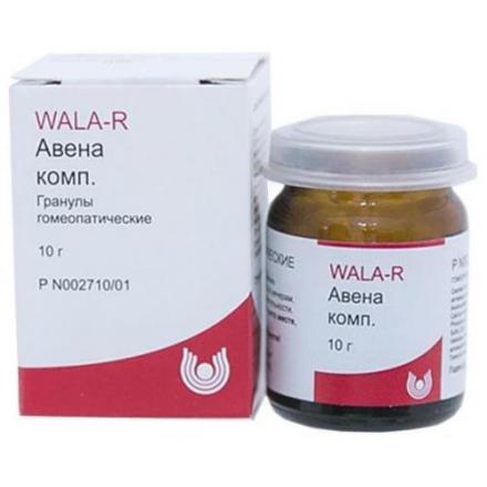 АВЕНА КОМП гранулы гомеопатич. фл. 10 гр №1