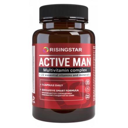 RISINGSTAR ВИТАМИНЫ ФОРТЕ ДЛЯ МУЖЧИН табл. п/о плен. №60