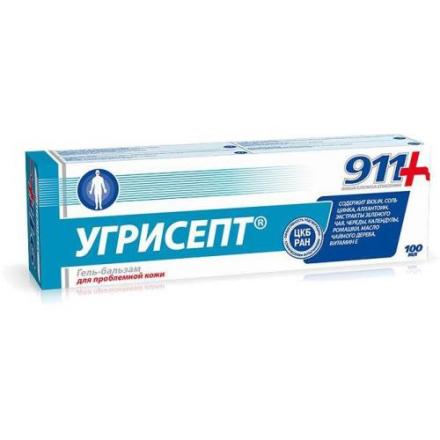 911 УГРИСЕПТ гель д/проблемной кожи 100 мл