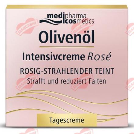 MEDIPHARMA COSMETICS OLIVENOL ИНТЕНСИВ РОЗА КРЕМ ДЛЯ ЛИЦА 50 мл дневной
