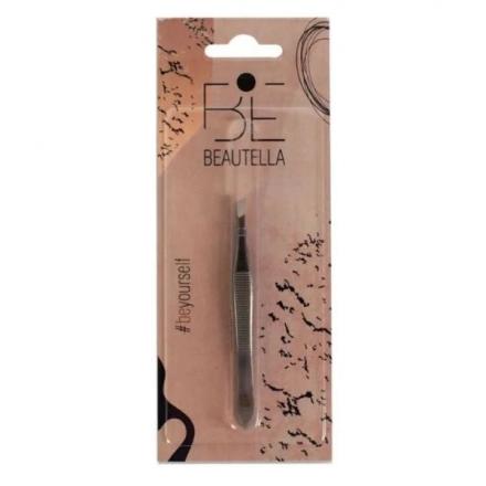 BEAUTELLA ПИНЦЕТ СКОШЕННЫЙ