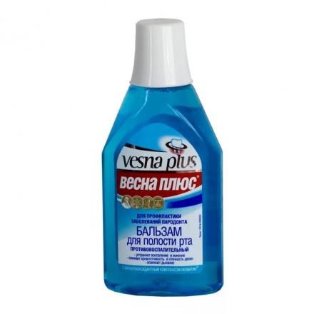 ВЕСНА+ БАЛЬЗАМ ДЛЯ ПОЛОСТИ РТА 400 мл противовоспалительный