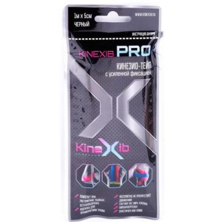 БИНТ КИНЕЗИО-ТЕЙП KINEXIB PRO черный 5см х 1м