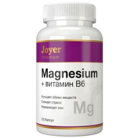 JOYER PREMIUM МАГНИЙ+В6 капс. №120