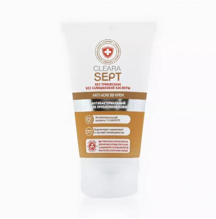 КЛЕРАСЕПТ АНТИ-АКНЕ КРЕМ ДЛЯ ЛИЦА BB 40 мл для проблемной кожи