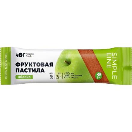 АВС ХЭЛСИ ФУД ПАСТИЛА ФРУКТОВАЯ яблоко 27 гр