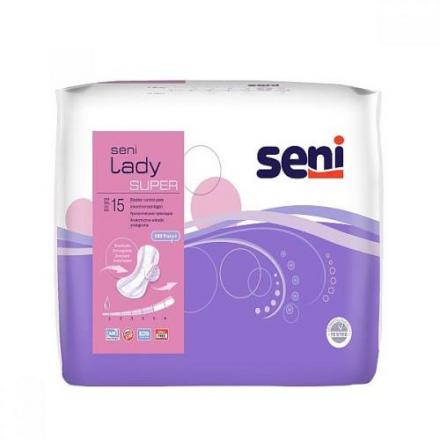 СЕНИ ПРОКЛАДКИ ЖЕНСКИЕ ПРИ НЕДЕРЖАНИИ ЛЕДИ СУПЕР №15