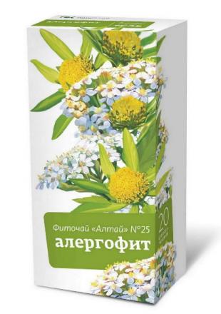 ФИТОЧАЙ АЛТАЙ №25 алергофит ф/п №20