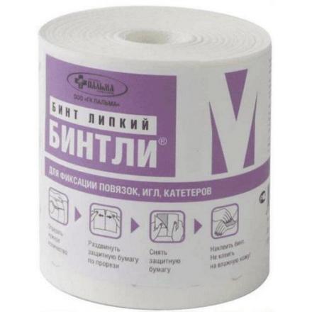 БИНТ ЛИПКИЙ БИНТЛИ М 10см х 10м