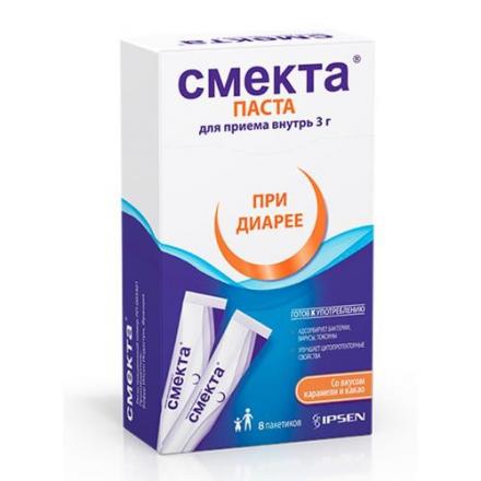 СМЕКТА карамель-какао паста внутр. 3 гр №8