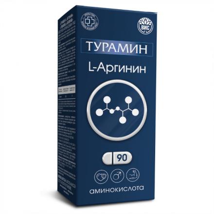 ТУРАМИН L-АРГИНИН капс. №90