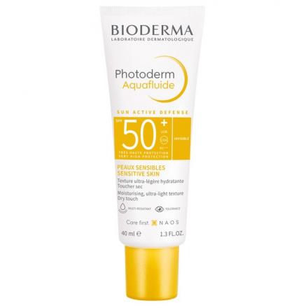 БИОДЕРМА (BIODERMA) ФОТОДЕРМ АКВАФЛЮИД КРЕМ ДЛЯ ЛИЦА СОЛНЦЕЗАЩИТНЫЙ 40 мл SPF50+