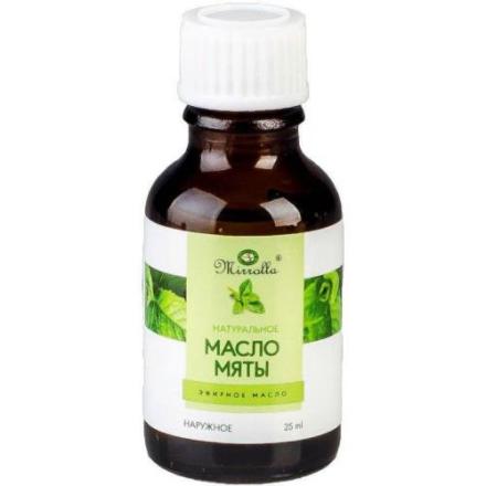 МАСЛО ЭФИРНОЕ МЯТА МИРРОЛЛА 25 мл