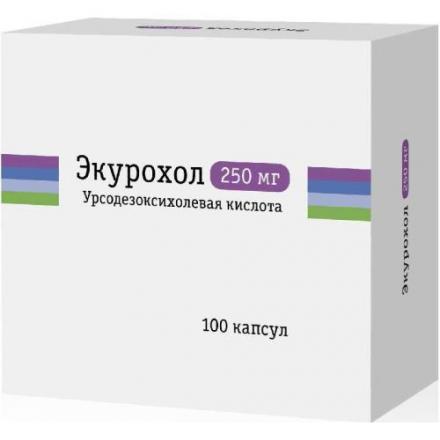 ЭКУРОХОЛ капс. 250 мг №100