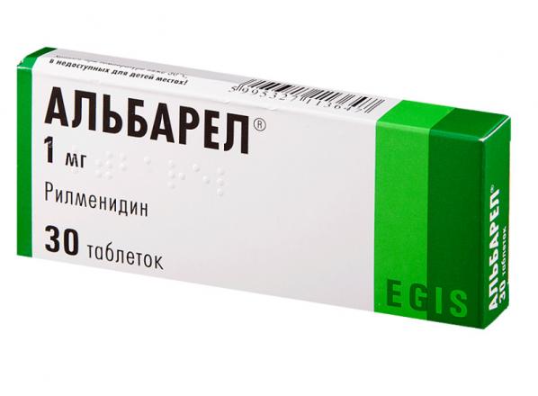 АЛЬБАРЕЛ табл. 1 мг №30